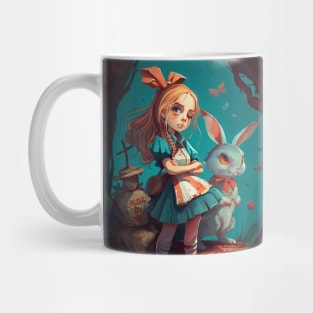 Scary Alice in Wonderland Mug